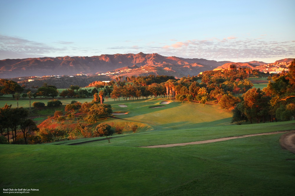 Vue sur le parcours Real Club de Golf de Las Palmas